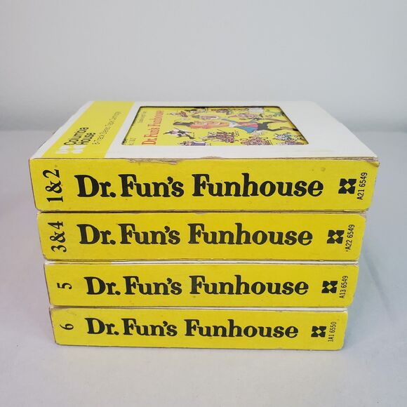 Dr Funs Funhouse Vol 1-6 : 8-Track Stereo Cartridge Tapes 1976 (Lot of 4) UNTEST - Picture 11 of 14